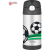 Dětská termoska THERMOS FUNtainer s brčkem - fotbal 355 ml Dětská termoska THERMOS FUNtainer s brčkem - fotbal 355 ml