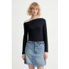 Tričko s dlhým rukávom Levi's OFF SHOULDER LS 005IT tmavomodrá L Tričko s dlhým rukávom Levi's OFF SHOULDER LS 005IT tmavomodrá L