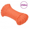 vidaXL Pracovné lano oranžové 6 mm 250 m polypropylén vidaXL Pracovné lano oranžové 6 mm 250 m polypropylén