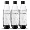 SET 3x FLAŠE 3x 1L NA VODU SodaStream Fuse čierne SET 3x FLAŠE 3x 1L NA VODU SodaStream Fuse čierne