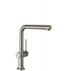 Hansgrohe Dřezová baterie Talis vytahovatelný výtok vzhled nerezu 72808800 Hansgrohe Dřezová baterie Talis vytahovatelný výtok vzhled nerezu 72808800