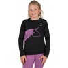 QHP Mikina Lize QHP, detská, black/violet Veľkosť: 152 QHP Mikina Lize QHP, detská, black/violet Veľkosť: 152