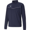 Puma | teamRISE 1/4 Zip Top | modrá| S Puma | teamRISE 1/4 Zip Top | modrá| S