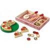 Melissa And Doug 10167 Drevená pizza na krájanie + doplnky Melissa And Doug 10167 Drevená pizza na krájanie + doplnky