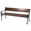 Liatinová lavička Schonbrunn, 150cm, Palisander Liatinová lavička Schonbrunn, 150cm, Palisander