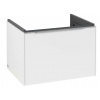 Villeroy & Boch Subway 3.0 Umývadlová skrinka s LED osvetlením, 62x43x48 cm, 1 zásuvka, Pure White/lesklý hliník C575L0VF Villeroy & Boch Subway 3.0 Umývadlová skrinka s LED osvetlením, 62x43x48 cm, 1 zásuvka, Pure White/lesklý hliník C575L0VF