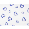Stoklasa Bavlněná látka srdce, motýl - 2 (264) modrá královská srdce Stoklasa Bavlněná látka srdce, motýl - 2 (264) modrá královská srdce