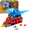 Hot Wheels City Transporter Dvojitý Drak + 2 Autíčka 2v1 Transporter + DRÁHA Hot Wheels City Transporter Dvojitý Drak + 2 Autíčka 2v1 Transporter + DRÁHA