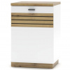 Komoda FRESNO biela/dub artisan, ľavá/pravá, šírka 50 cm Komoda FRESNO biela/dub artisan, ľavá/pravá, šírka 50 cm