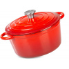 Kastról MagicHome Castora line, hrniec, 24 cm, 4,0 lit. s pokrievkou, smaltovaná liatina Kastról MagicHome Castora line, hrniec, 24 cm, 4,0 lit. s pokrievkou, smaltovaná liatina
