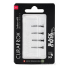 CURAPROX CPS Black Is White medzizubné kefky bez držiaka, veľkosť S 1x4 ks Curaden International AG CURAPROX CPS Black Is White medzizubné kefky bez držiaka, veľkosť S 1x4 ks Curaden International AG