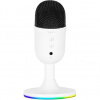 Marvo, herný/streamovací mikrofón, MIC-06, biela, RGB podsvietenie, vstup pre slúchadlá MIC-06 WH Marvo, herný/streamovací mikrofón, MIC-06, biela, RGB podsvietenie, vstup pre slúchadlá MIC-06 WH