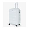 Cestovný kufor ROCK TR-0241/3-M PP - biely - 59 L + 15% EXPANDER Cestovný kufor ROCK TR-0241/3-M PP - biely - 59 L + 15% EXPANDER