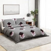 zahrada-XL Súprava obliečok sivá 220x240 cm bavlna 136467 zahrada-XL Súprava obliečok sivá 220x240 cm bavlna 136467