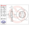BREMBO Brzdový kotúč BREMBO 09.D280.11 BREMBO Brzdový kotúč BREMBO 09.D280.11