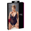 Cottelli Plus Size - čipkované body - čierne - XXL Cottelli Plus Size - čipkované body - čierne - XXL