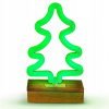 Neonový drevený stojan LED VIANOČNÝ STROMČEK zelený FLNW03 Forever Light Neonový drevený stojan LED VIANOČNÝ STROMČEK zelený FLNW03 Forever Light