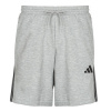 adidas Šortky/Bermudy Essential 3-Stripes French Terry Shorts Šedá adidas Šortky/Bermudy Essential 3-Stripes French Terry Shorts Šedá