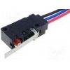 Mikrospínač SNAP ACTION s páčkou SPDT 5A/250VAC 5A/30VDC Mikrospínač SNAP ACTION s páčkou SPDT 5A/250VAC 5A/30VDC