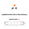 LED svetelná rampa Montana 160cm, Oranžová, EHK R65 Oranžová 14ml/V2 Číry LED svetelná rampa Montana 160cm, Oranžová, EHK R65 Oranžová 14ml/V2 Číry