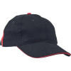 CERVA KNOXFIELD baseball čiapka| čierna/červená CERVA KNOXFIELD baseball čiapka| čierna/červená