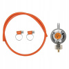 Súprava pre plynovú fľašu REDUKTOR 2 SVORKY HADICA 4 m Súprava pre plynovú fľašu REDUKTOR 2 SVORKY HADICA 4 m