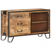 vidaXL Komoda 100x31x60 cm surový mangovníkový masív vidaXL Komoda 100x31x60 cm surový mangovníkový masív
