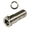 Airsoft CNC titánová nastaviteľná tryska 22mm - 25mm AEG Maxx Model Airsoft CNC titánová nastaviteľná tryska 22mm - 25mm AEG Maxx Model