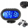 Teplomer do auta, meteorologická stanica, voltmeter, teplomer 12/24 V Teplomer do auta, meteorologická stanica, voltmeter, teplomer 12/24 V