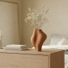 Minimalistická umelecká váza s jemnou dynamikou tvaru 33 cm - Vita Minimalistická umelecká váza s jemnou dynamikou tvaru 33 cm - Vita