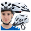 Prilba na bicykel pre deti a tínedžerov so šiltom, cestná/MTB, nastaviteľná 54-62 cm Prilba na bicykel pre deti a tínedžerov so šiltom, cestná/MTB, nastaviteľná 54-62 cm