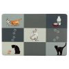 Trixie Patchwork Cat podložka pod misku d 44 x š 28 cm Trixie Patchwork Cat podložka pod misku d 44 x š 28 cm