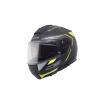 Výklopná prilba Schuberth C5 Omega čierna/žltá 3XL 65 Výklopná prilba Schuberth C5 Omega čierna/žltá 3XL 65