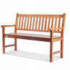 Lavica s operadlom, drevo 127 x 55,8 cm Lavica s operadlom, drevo 127 x 55,8 cm
