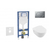 Geberit Duofix Set predstenovej inštalácie, klozetu Architectura a dosky softclose, tlačidlo Sigma01, matný chróm SANI11CK2102 Geberit Duofix Set predstenovej inštalácie, klozetu Architectura a dosky softclose, tlačidlo Sigma01, matný chróm SANI11CK2102