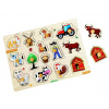 2Kids Toys Drevené puzzle Farma 14 dielikov 2Kids Toys Drevené puzzle Farma 14 dielikov