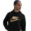Nike Men's Club Pull Over Graphic Hoodie Black/Gold S Nike Men's Club Pull Over Graphic Hoodie Black/Gold S