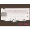 Santech-Novellini IRIS hydromasážna vaňa 170x80, Pravá SAIRI170PH Santech-Novellini IRIS hydromasážna vaňa 170x80, Pravá SAIRI170PH