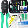 Tester káblov Renew Force, sada 146 kusov so zalisovacími kliešťami a zatlačovacím nástrojom Tester káblov Renew Force, sada 146 kusov so zalisovacími kliešťami a zatlačovacím nástrojom