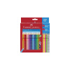 FABER-CASTELL trojhranné farbičky Colour GRIP - 18 ks FABER-CASTELL trojhranné farbičky Colour GRIP - 18 ks