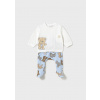 Vzorovaný set - tričko a dupačkové nohavice Mayoral - 2501559082 Veľkosť: 75 Vzorovaný set - tričko a dupačkové nohavice Mayoral - 2501559082 Veľkosť: 75
