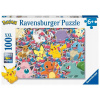 Ravensburger Pokémoni 100 dielov Ravensburger Pokémoni 100 dielov
