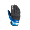 SPIDI rukavice FLASH KP, SPIDI (černá/modrá/bílá) - S