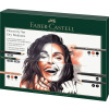 Faber-Castell Faber-Castell, 112925, Discovery set, sada umeleckých potřeb pro suché techniky, 17 ks Faber-Castell Faber-Castell, 112925, Discovery set, sada umeleckých potřeb pro suché techniky, 17 ks
