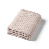 BABYONO Deka z organickej bavlny pletená 75 x 100 cm beige 0m+ BABYONO Deka z organickej bavlny pletená 75 x 100 cm beige 0m+