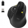 PORT DESIGNS Bezdrôtová ergonomická myš USB-A/C BLACK PORT DESIGNS Bezdrôtová ergonomická myš USB-A/C BLACK