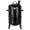 Gril Strend Pro Smoker, BBQ, na drevené uhlie, 3v1 grilovanie, údenie a vodné údenie, 440x780 mm Gril Strend Pro Smoker, BBQ, na drevené uhlie, 3v1 grilovanie, údenie a vodné údenie, 440x780 mm