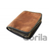 Obal se zipem D216 Pull Up Hnědý Obal se zipem D216 Pull Up Hnědý