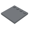 6179 Dark Bluish Gray Tile, Modified 4 x 4 with Studs on Edge (Tmavě modrošedá modifikovaná dlaždice 4 x 4 s kolíky na okraji) 6179 Dark Bluish Gray Tile, Modified 4 x 4 with Studs on Edge (Tmavě modrošedá modifikovaná dlaždice 4 x 4 s kolíky na okraji)
