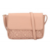 Ružová dámska crossbody kabelka AM0111 Ružová dámska crossbody kabelka AM0111